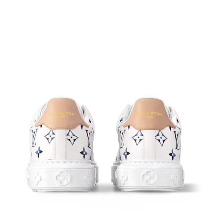 Men's Louis Vuitton Time Out Blue Sneakers