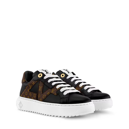 Men's Louis Vuitton Time Out Black Sneakers