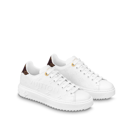 Men's Louis Vuitton Time Out White Sneakers