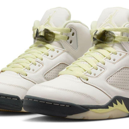 Men's Nike Air Jordan 5 Retro Luminous Green Shoes