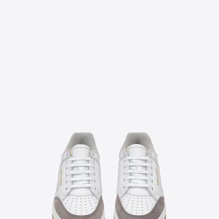 Men's Saint Laurent Low Top White Sneakers