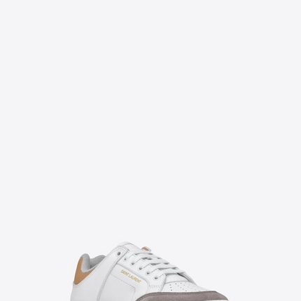 Men's Saint Laurent Low Top White Sneakers