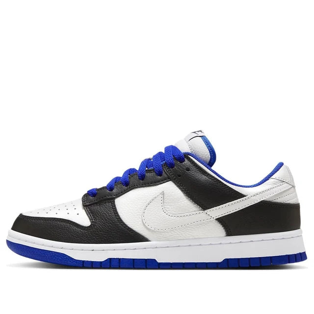 Men's Nike Dunk Low White Black Game Royal  Shoes