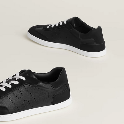 Men's Hermès Match Black Sneakers
