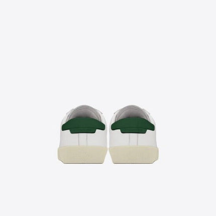 Men's Saint Laurent Court Classic SL06 White Green Sneakers