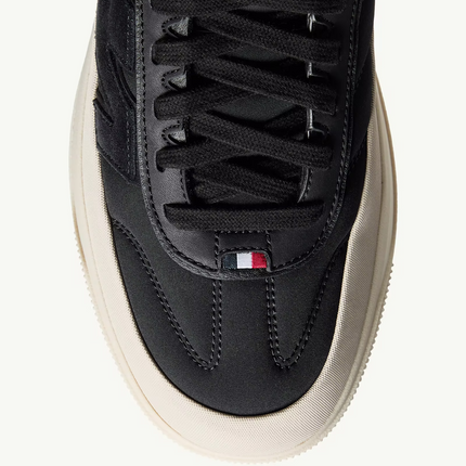 Men's Moncler Altive Leather Black Sneakers