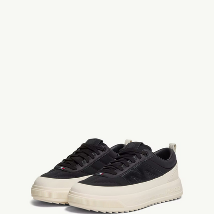 Men's Moncler Altive Leather Black Sneakers