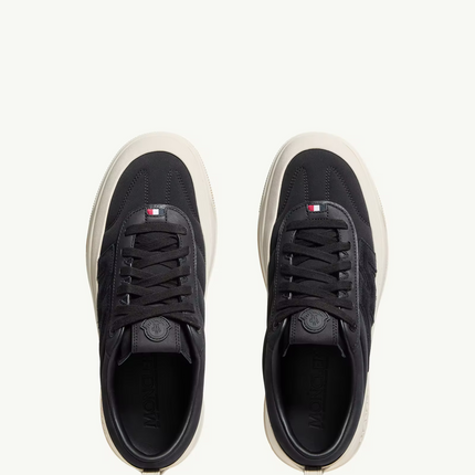 Men's Moncler Altive Leather Black Sneakers