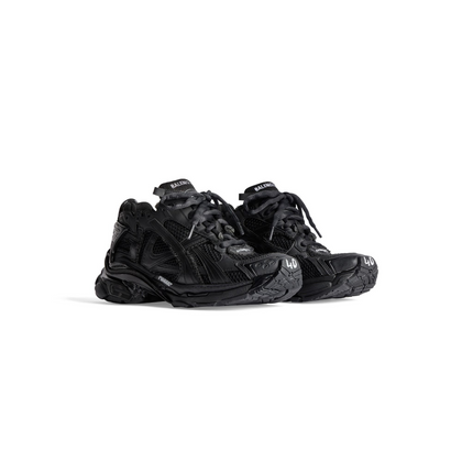 Men's Balenciaga Runner Trainers Black Shoes