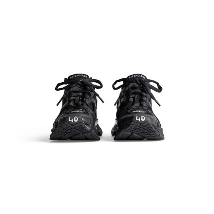 Men's Balenciaga Runner Trainers Black Shoes