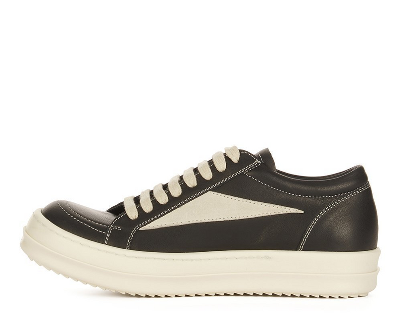 Men's Rick Owens Vintage Low-Top Black Shoes