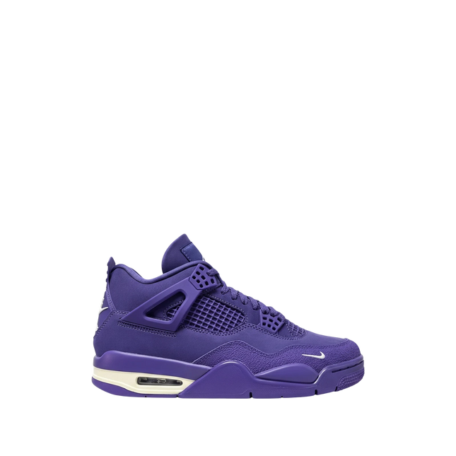 Men's Nigel Sylvester x Nike Air Jordan 4 Retro Purple Shoes