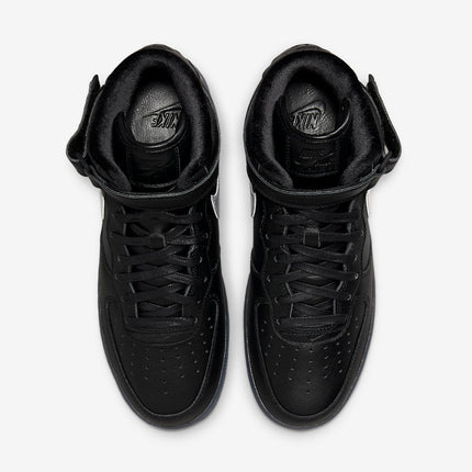 Men's Nike Air Force 1 Mid 'Black & Metallic' Shoes