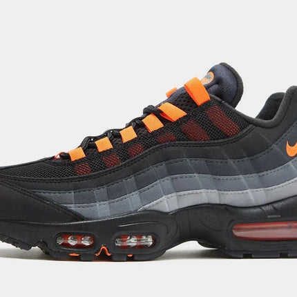 Men's Nike Air Max 95 Black Hyper Crimson Shoes