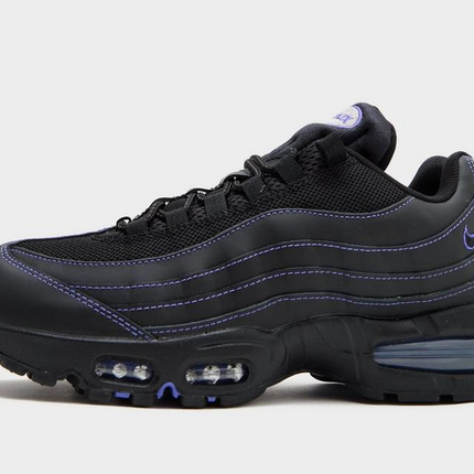 Men's Nike Air Max 95 Black Purple Shoes