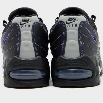 Men's Nike Air Max 95 Black Purple Shoes