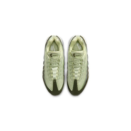 Men's Nike Air Max 95 Olive Aura Metallic Silver Shoes