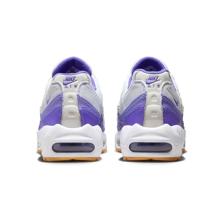 Men's  Nike Air Max 95 White Purple Gum Shoes