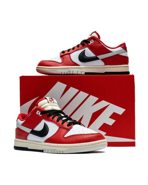 Men's  Nike Dunk Low Retro PRM Chicago Split Shoes