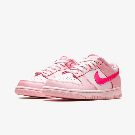 Men's Nike Dunk Low Triple Pink Shoes