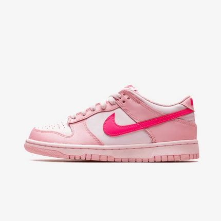 Men's Nike Dunk Low Triple Pink Shoes