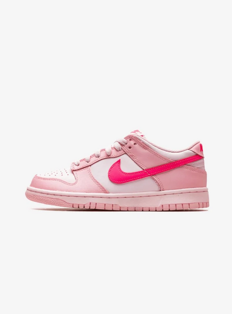 Men's Nike Dunk Low Triple Pink Shoes
