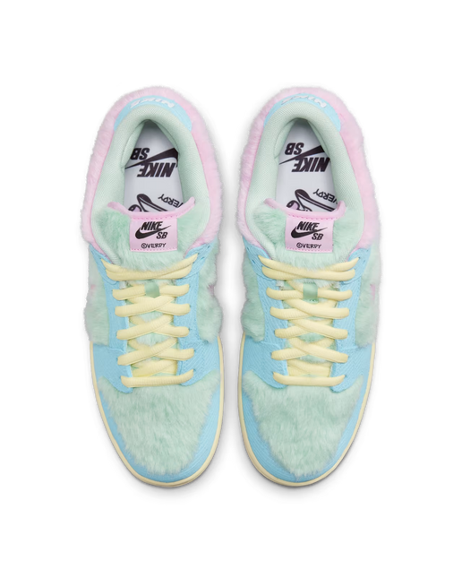 Men's  Nike SB Dunk Low x Verdy Blue Gaze and Enamel Green Shoes