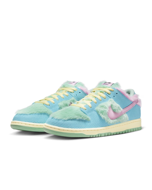 Men's  Nike SB Dunk Low x Verdy Blue Gaze and Enamel Green Shoes