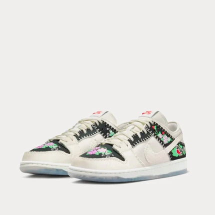 Men's Nike SB Dunk Low Black Sail Shoes