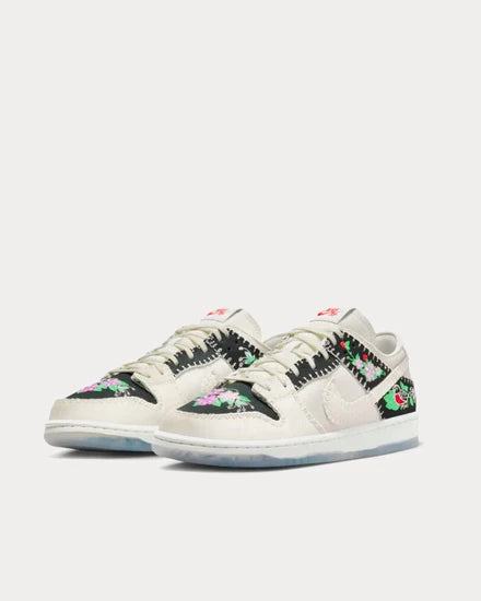 Men's Nike SB Dunk Low Black Sail Shoes