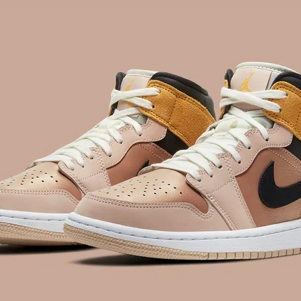 Men's Nike Air Jordan 1 High Particle Beige Shoes