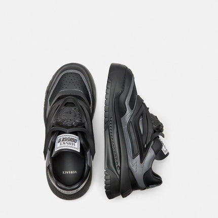 Men's Versace Odissea Trainers Black Sneakers