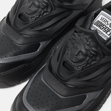 Men's Versace Odissea Trainers Black Sneakers