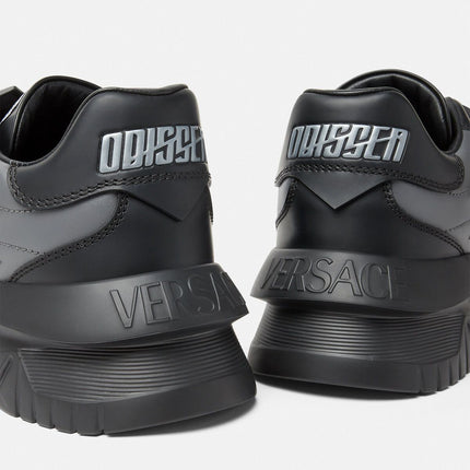 Men's Versace Odissea Trainers Black Sneakers