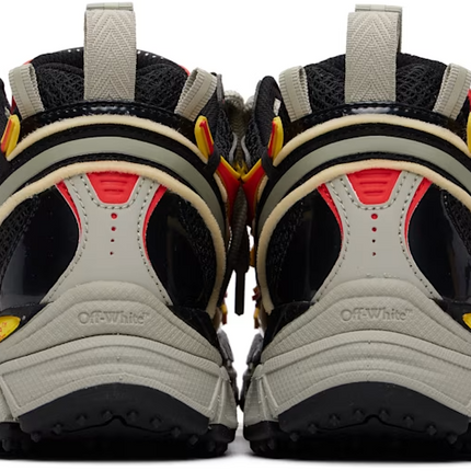 Men's Off-White Black 'Be Right Back' Mesh Sneakers