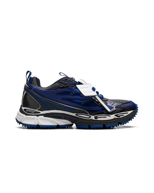 Men's Off-White Be Right Back Sneaker Met Mesh Details In Gun Metal