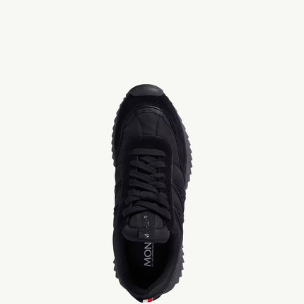 Men's Pacey Nylon & Suede Black Sneakers