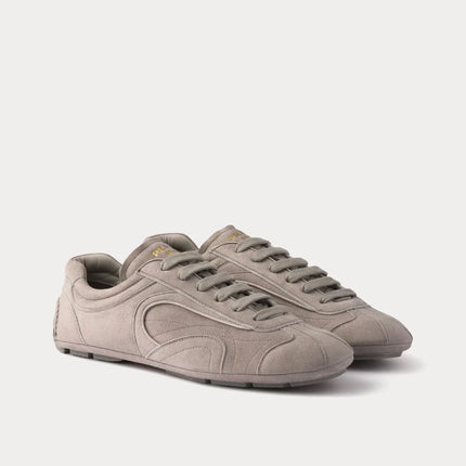 Men's Prada Montecarlo Re-Edition 2005 Leather Cloudy Grey Sneakers