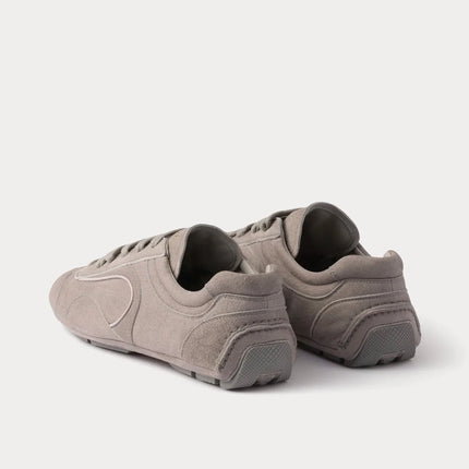 Men's Prada Montecarlo Re-Edition 2005 Leather Cloudy Grey Sneakers