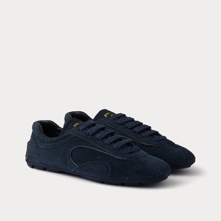 Men's Prada Montecarlo Re-Edition 2005 Leather Navy Sneakers
