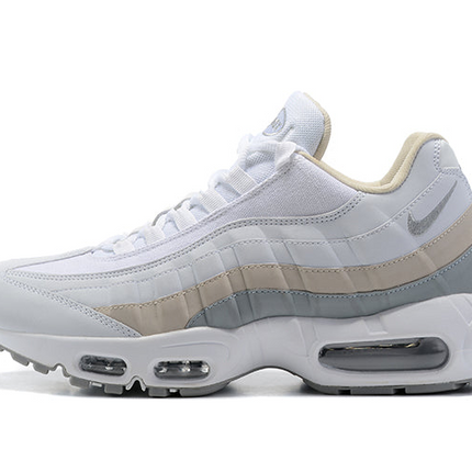Men's Nike Air Max 95 Grey & White Shoes