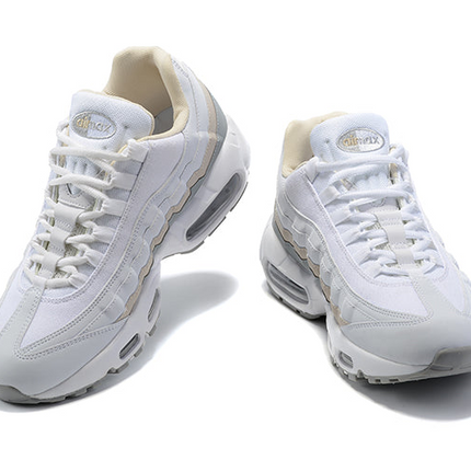 Men's Nike Air Max 95 Grey & White Shoes