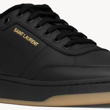 Men's Saint Laurent Low Top Black Sneakers