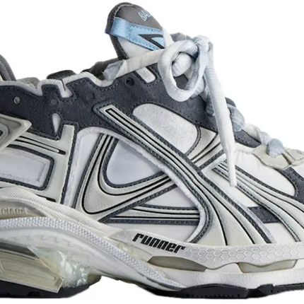 Men's Balenciaga Runner White Grey Shoes