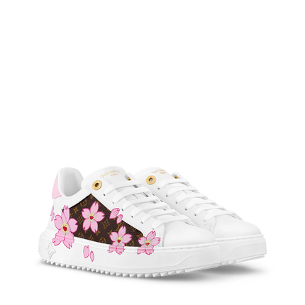Men's Louis Vuitton Time Out Monogram Logo Sneakers