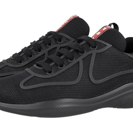 Men's Prada America's Cup Black Sneakers