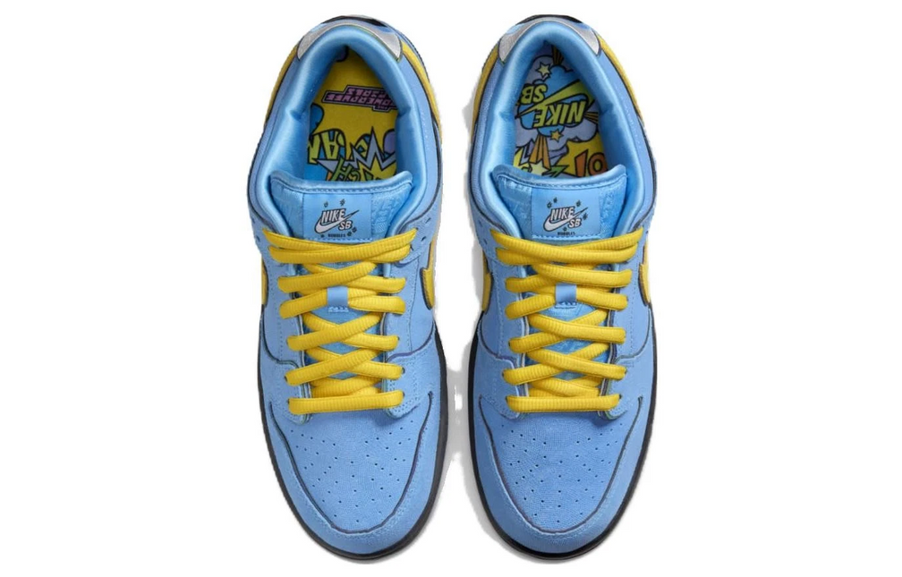 Men's Nike The Powerpuff Girls x Dunk Pro SB QS Low Bubbles Shoes