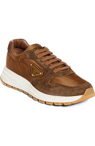 Men's Prada Montecarlo Re-Edition 2005 Leather Brown Sneakers