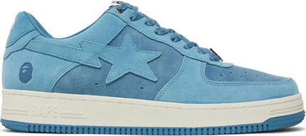 Men's A Bathing Ape Bape Sta Low Blue Shoes