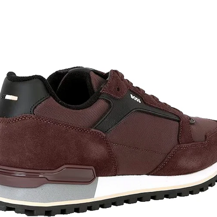 Men’s BOSS Parkour-L Runn Burgundy Sneaker